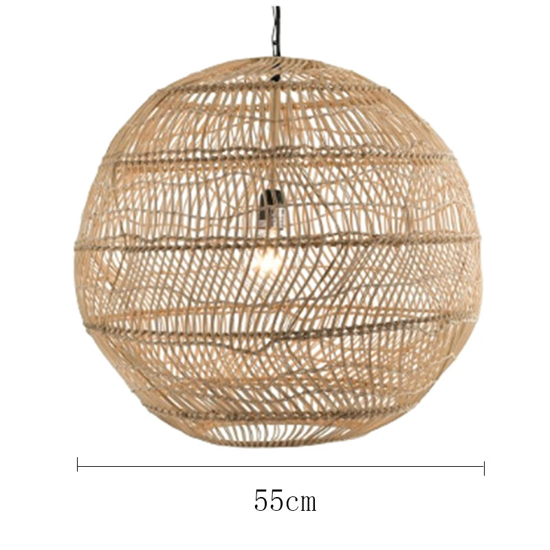 Handmade Rattan Pendant Light