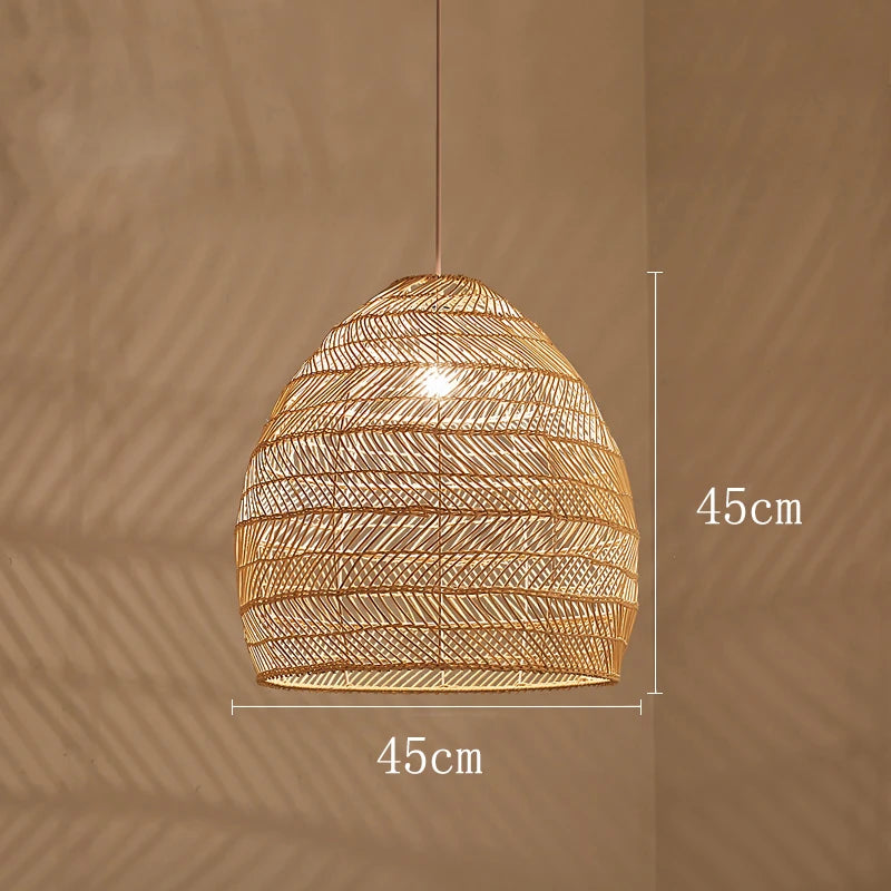 Handmade Rattan Pendant Light