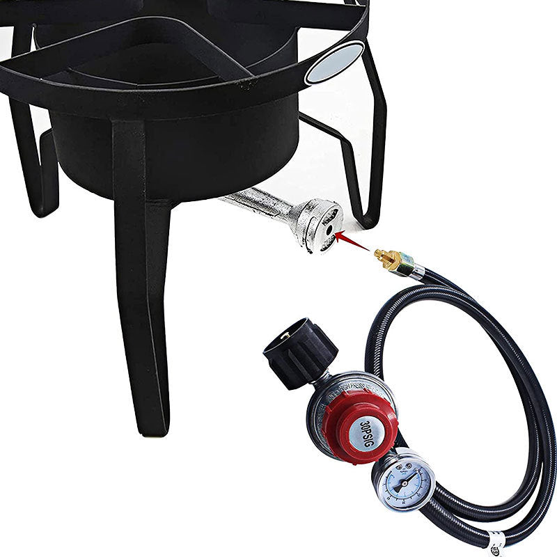 Gas Tube with Adjustable Pressure-Safe Kitchen