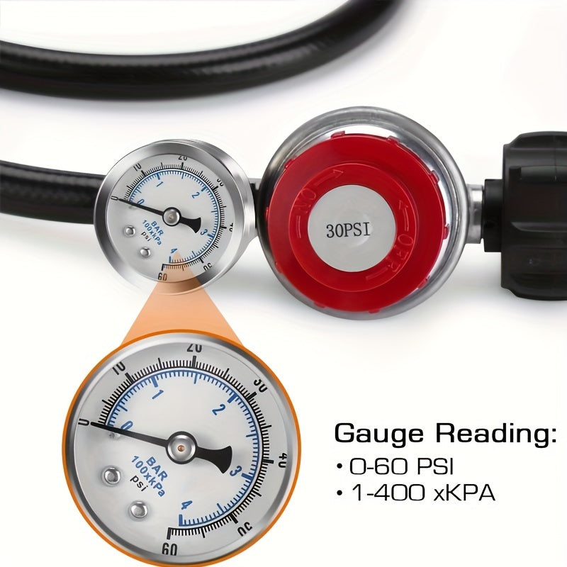 Gas Tube with Adjustable Pressure-Safe Kitchen