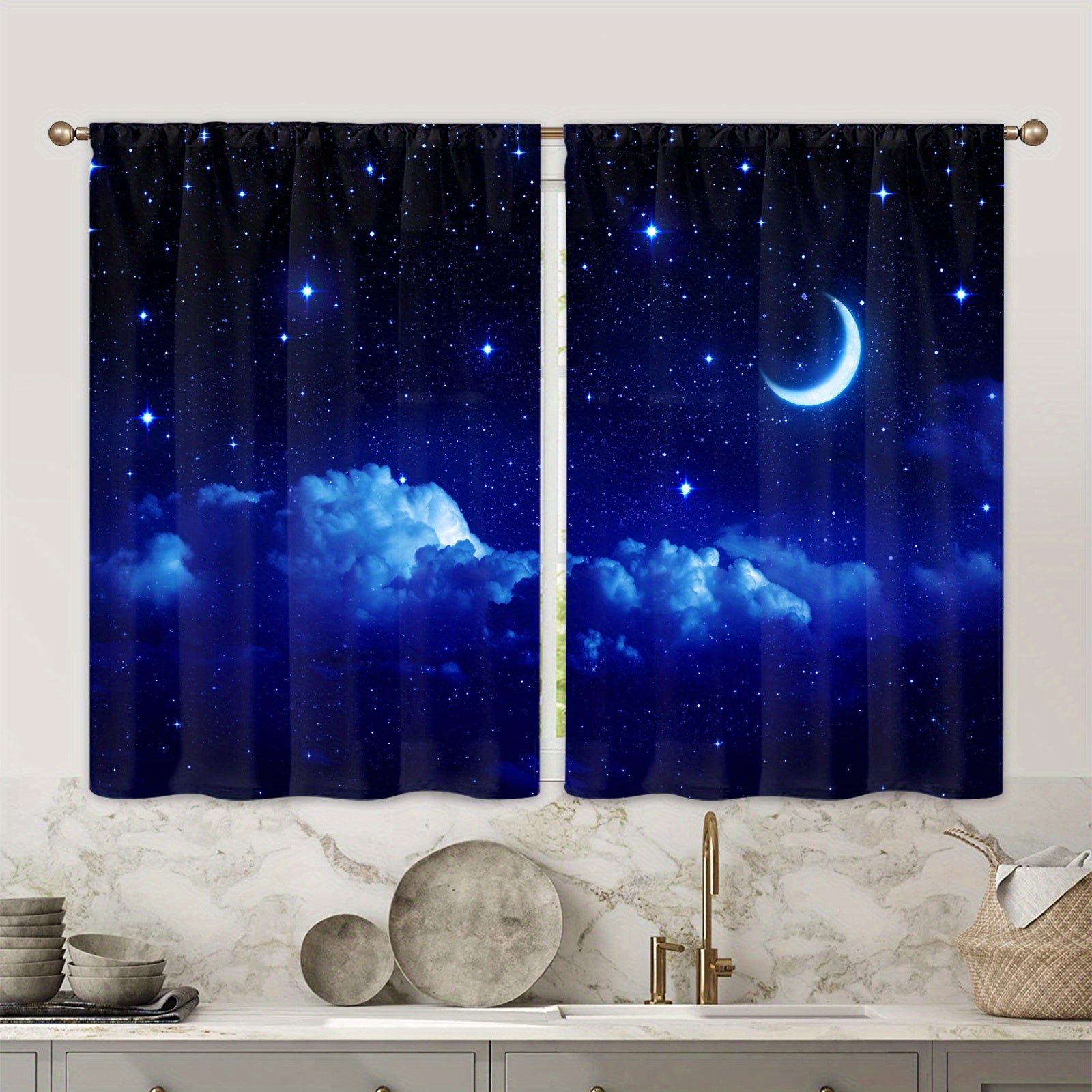 Galaxy Window Curtains