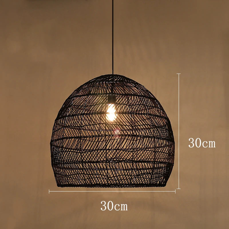 Handmade Rattan Pendant Light