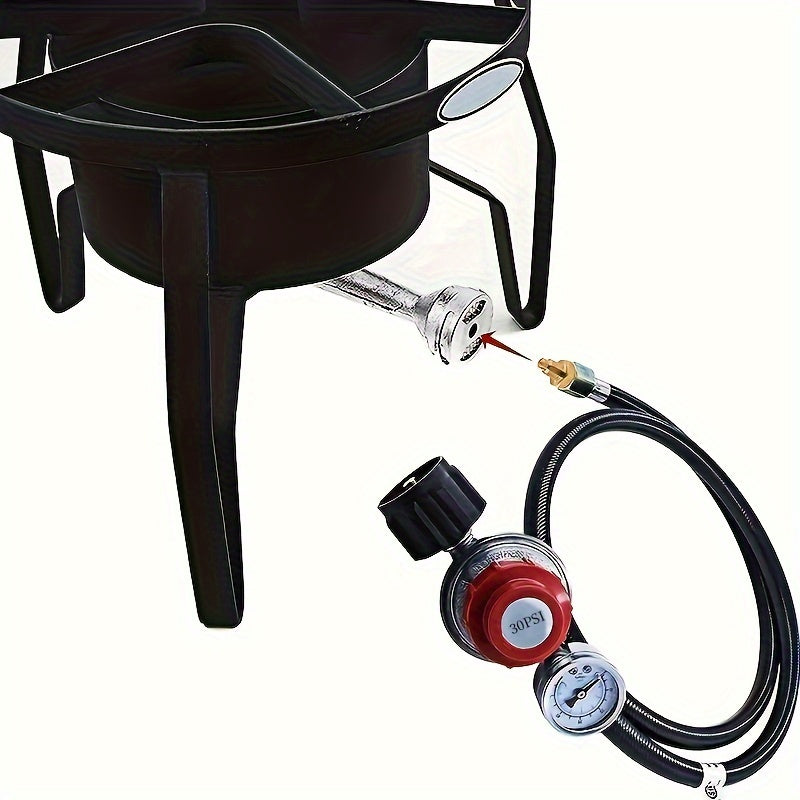 Gas Tube with Adjustable Pressure-Safe Kitchen