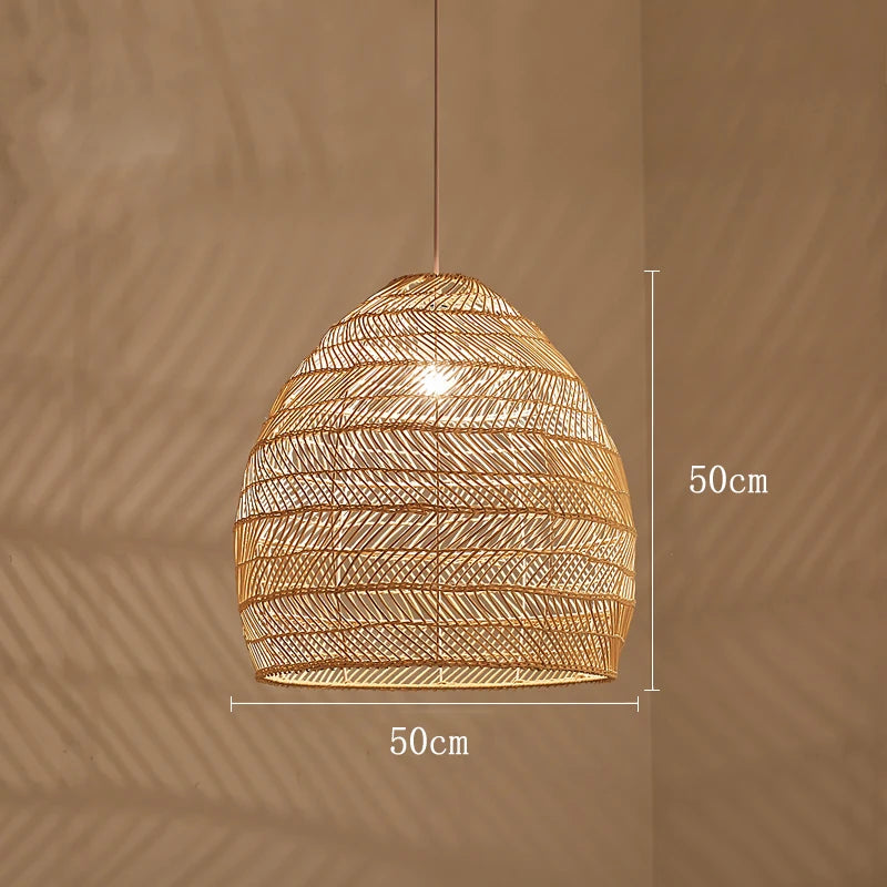 Handmade Rattan Pendant Light