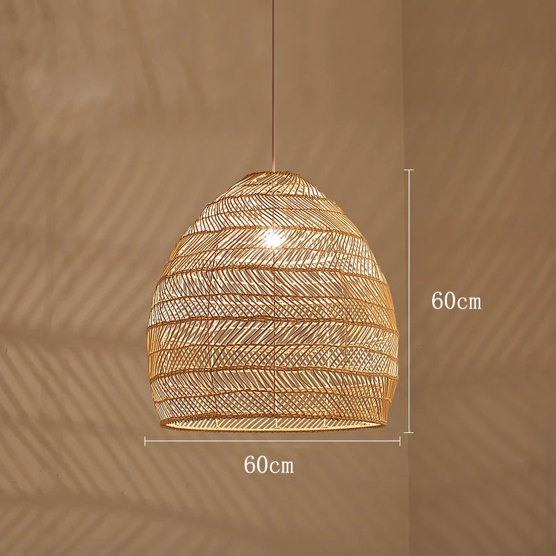 Handmade Rattan Pendant Light