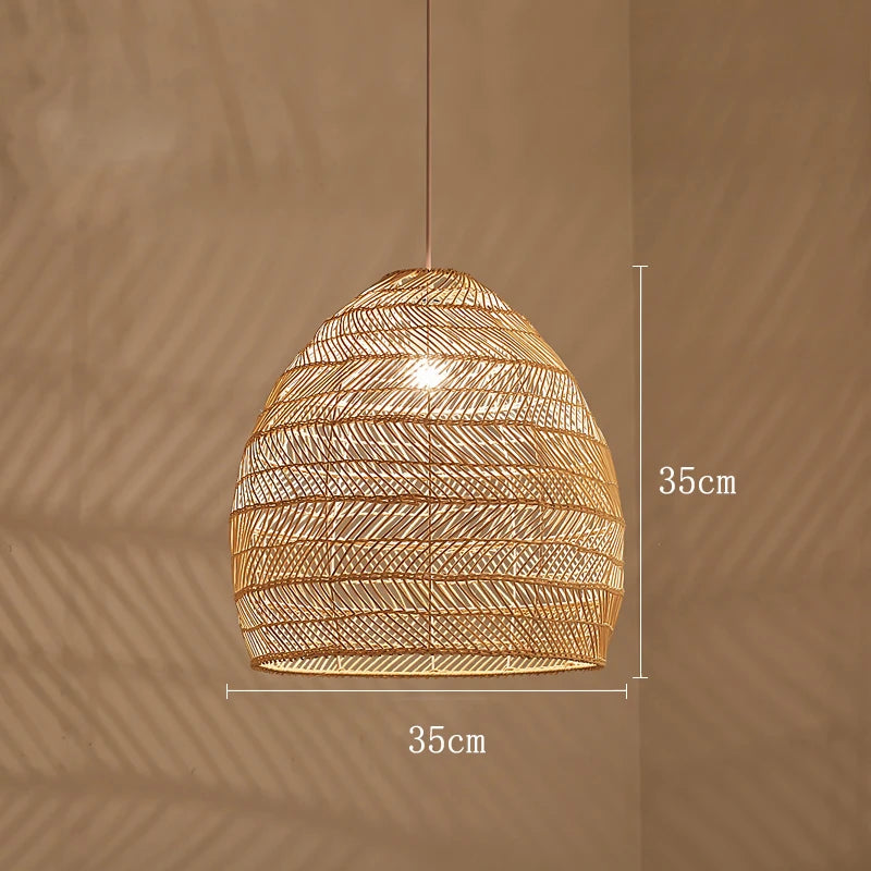 Handmade Rattan Pendant Light
