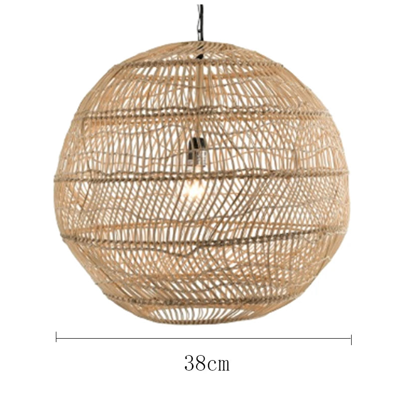 Handmade Rattan Pendant Light