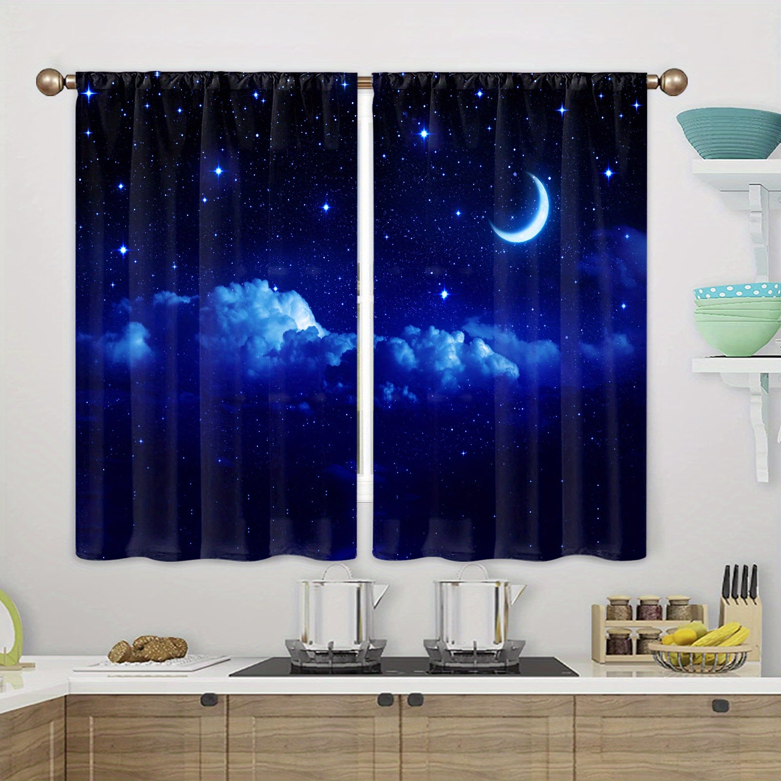 Galaxy Window Curtains