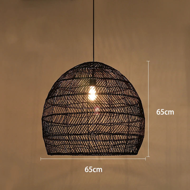 Handmade Rattan Pendant Light