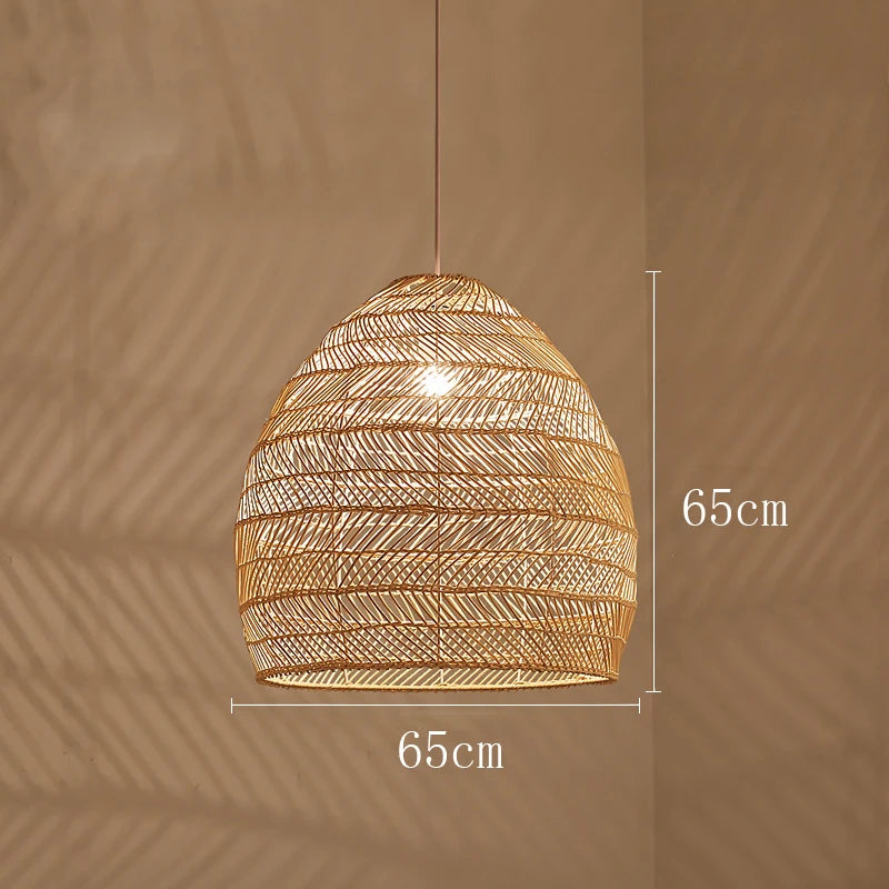 Handmade Rattan Pendant Light